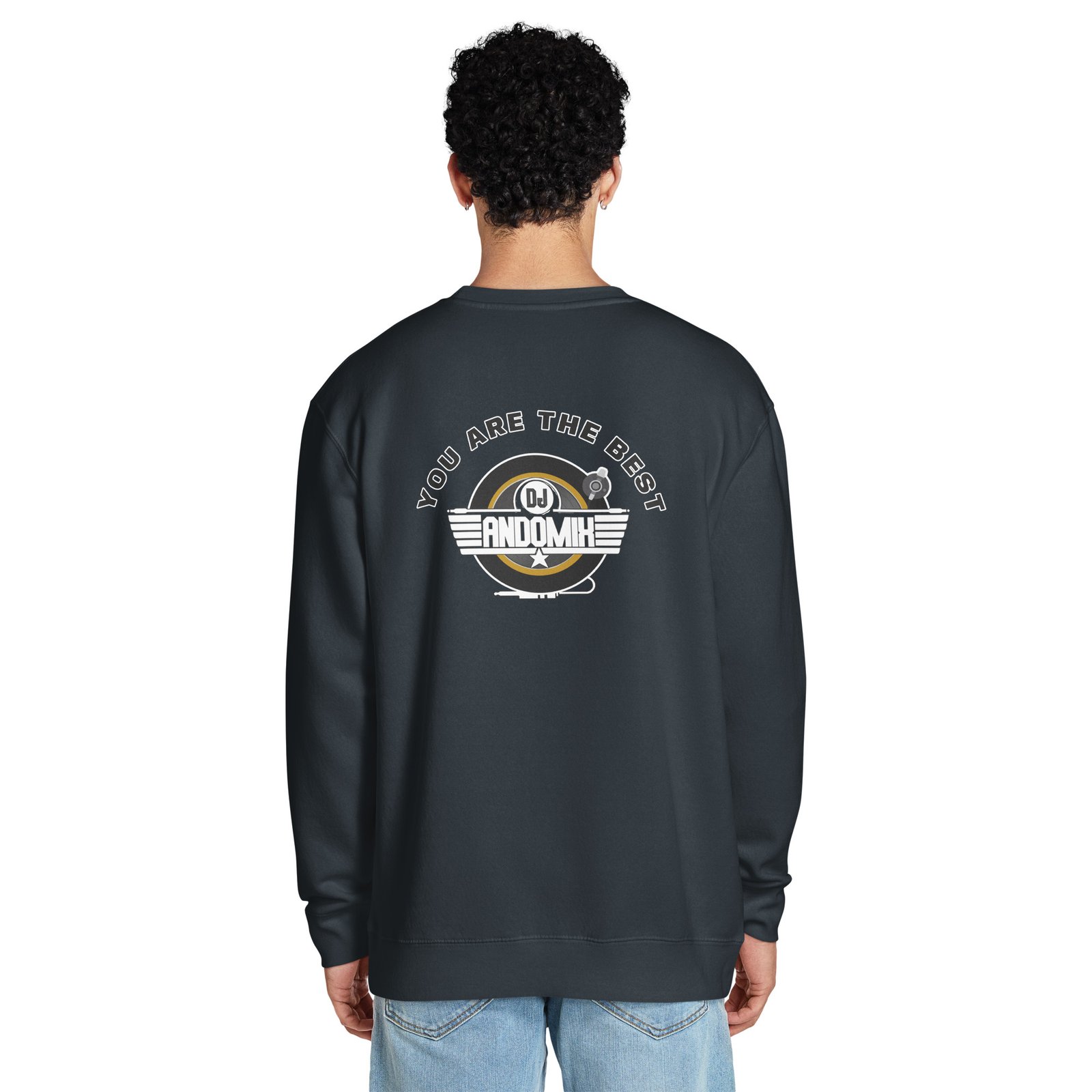 Unisex premium crew neck sweatshirt - Image 3