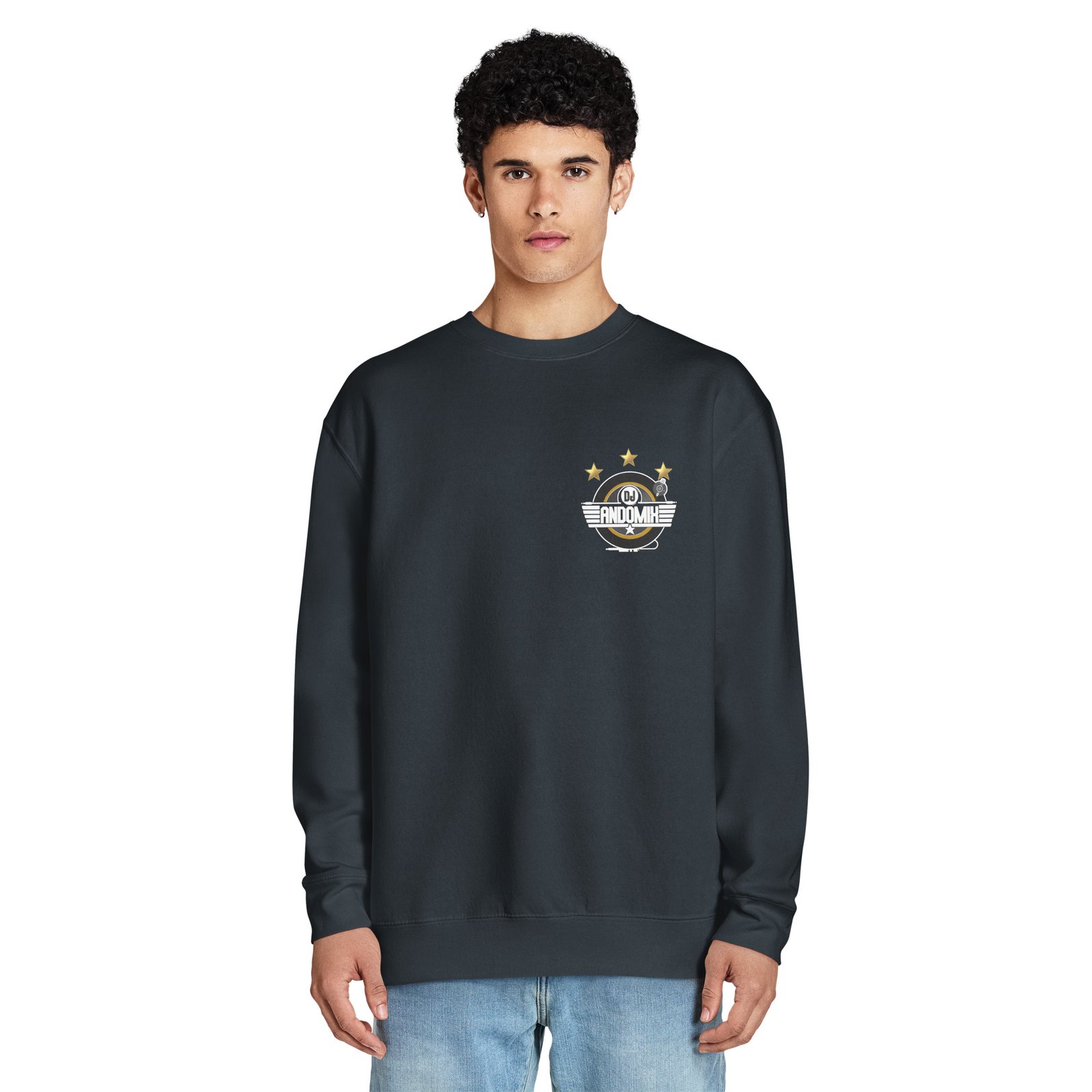 Unisex premium crew neck sweatshirt - Image 4