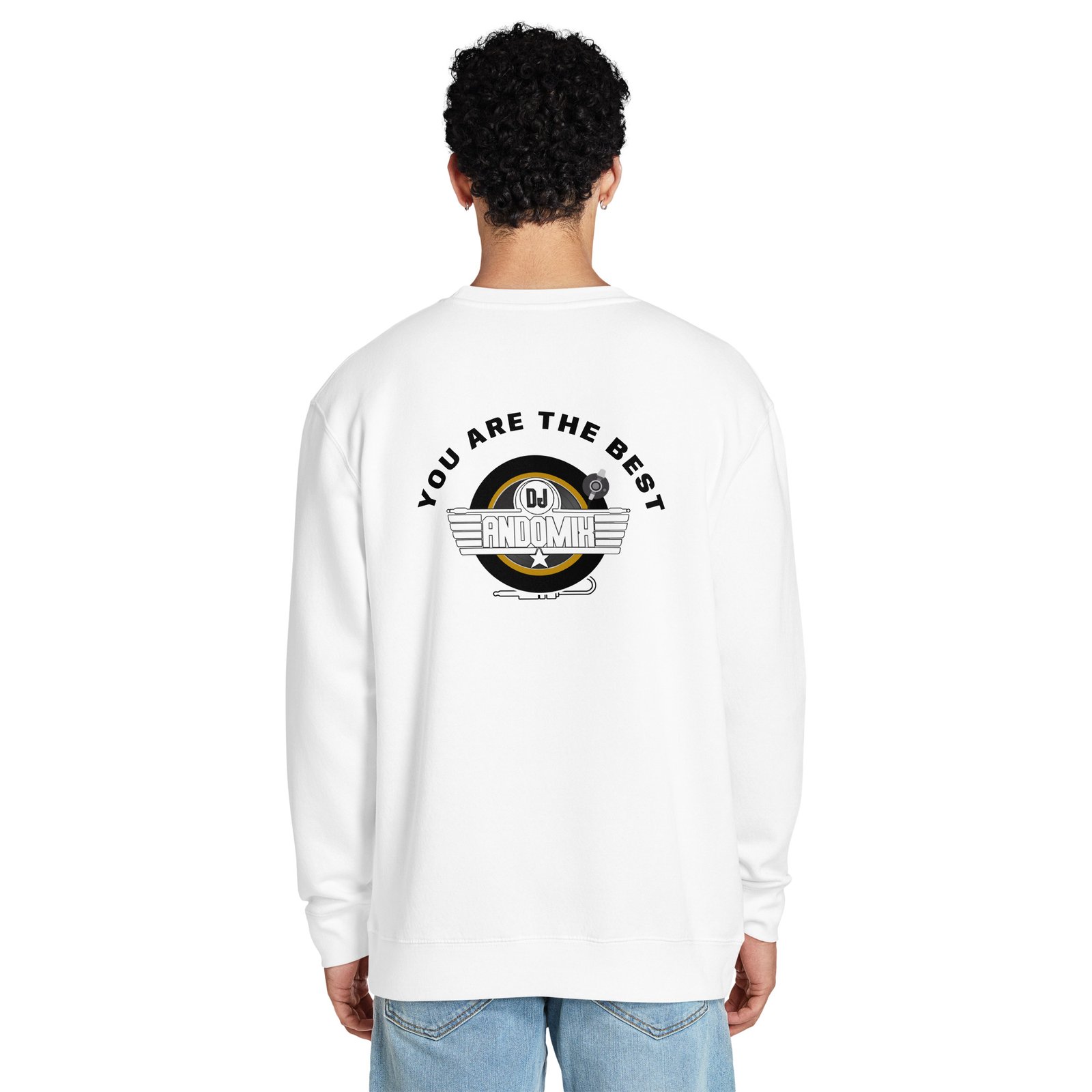 Unisex premium crew neck sweatshirt - Image 11