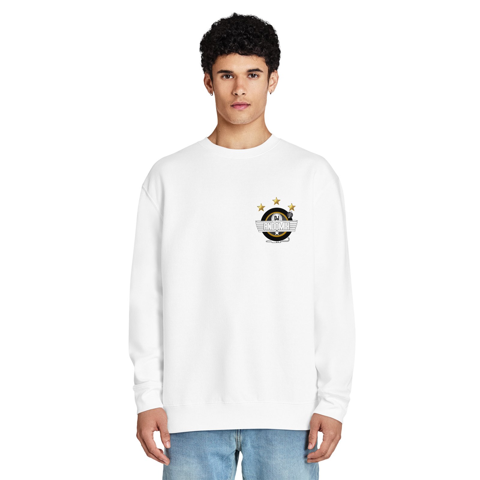 Unisex premium crew neck sweatshirt - Image 12