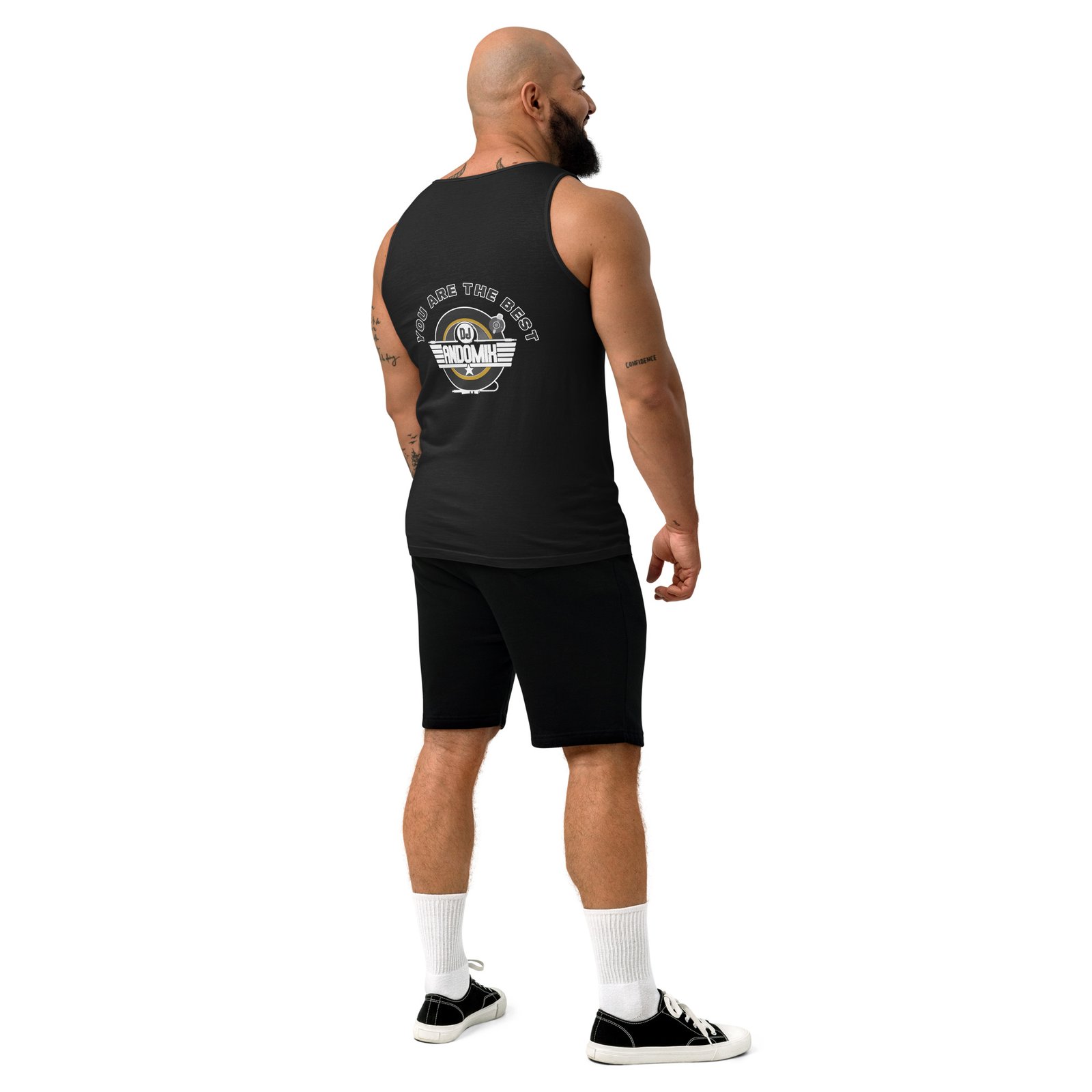 Unisex garment-dyed tank top - Image 2