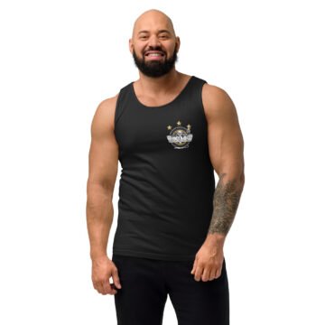 Unisex garment-dyed tank top