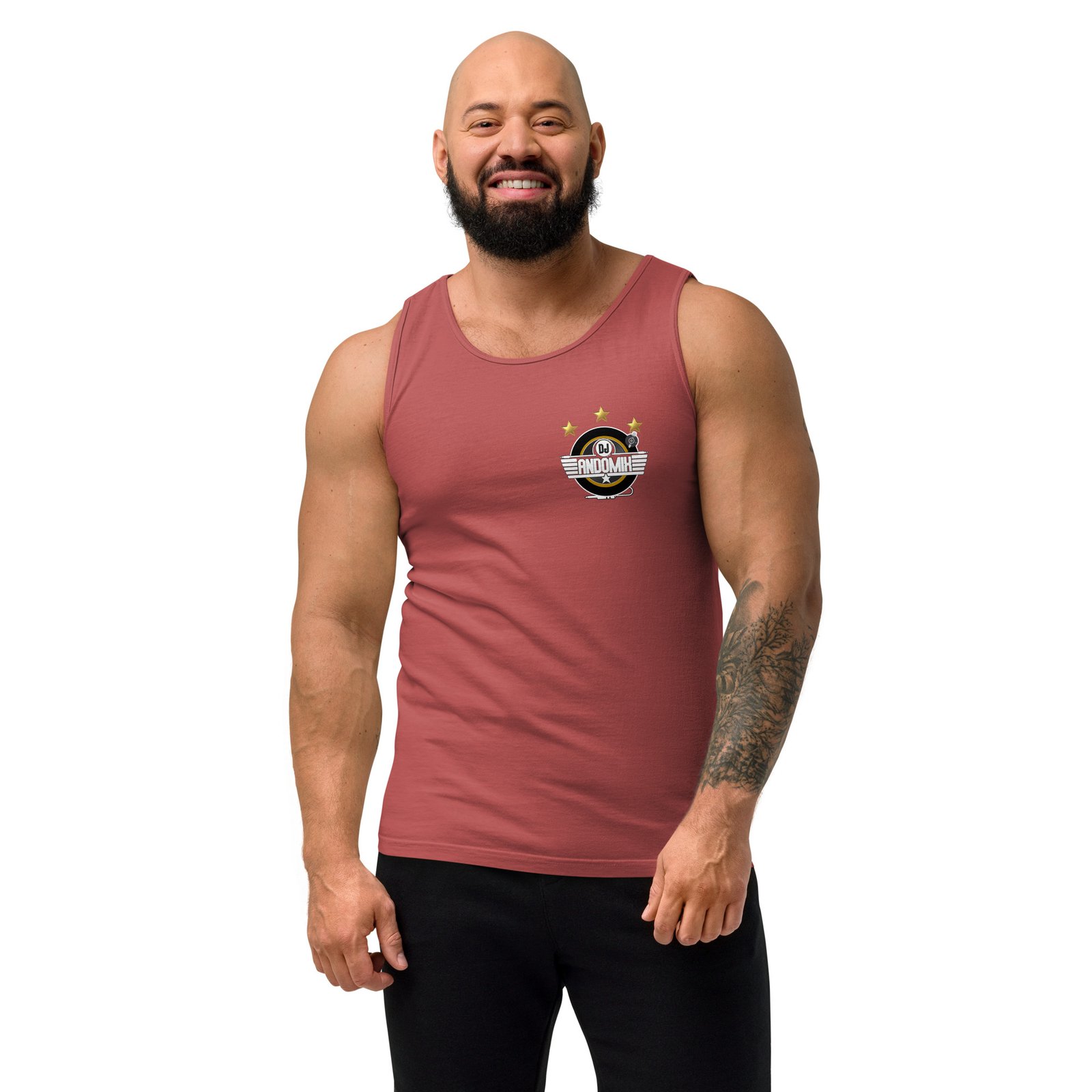 Unisex garment-dyed tank top - Image 12