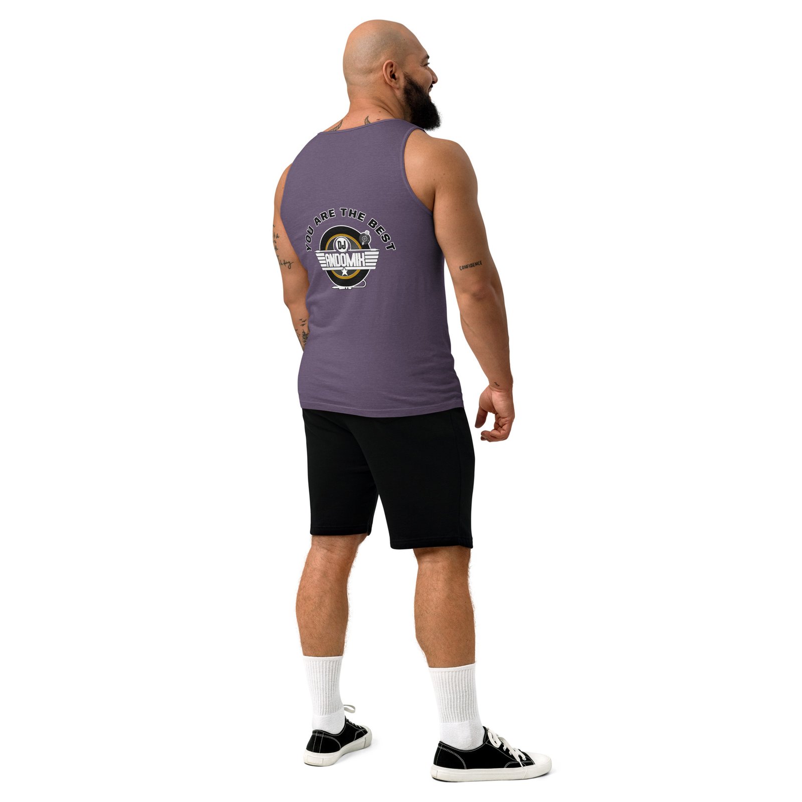 Unisex garment-dyed tank top - Image 7