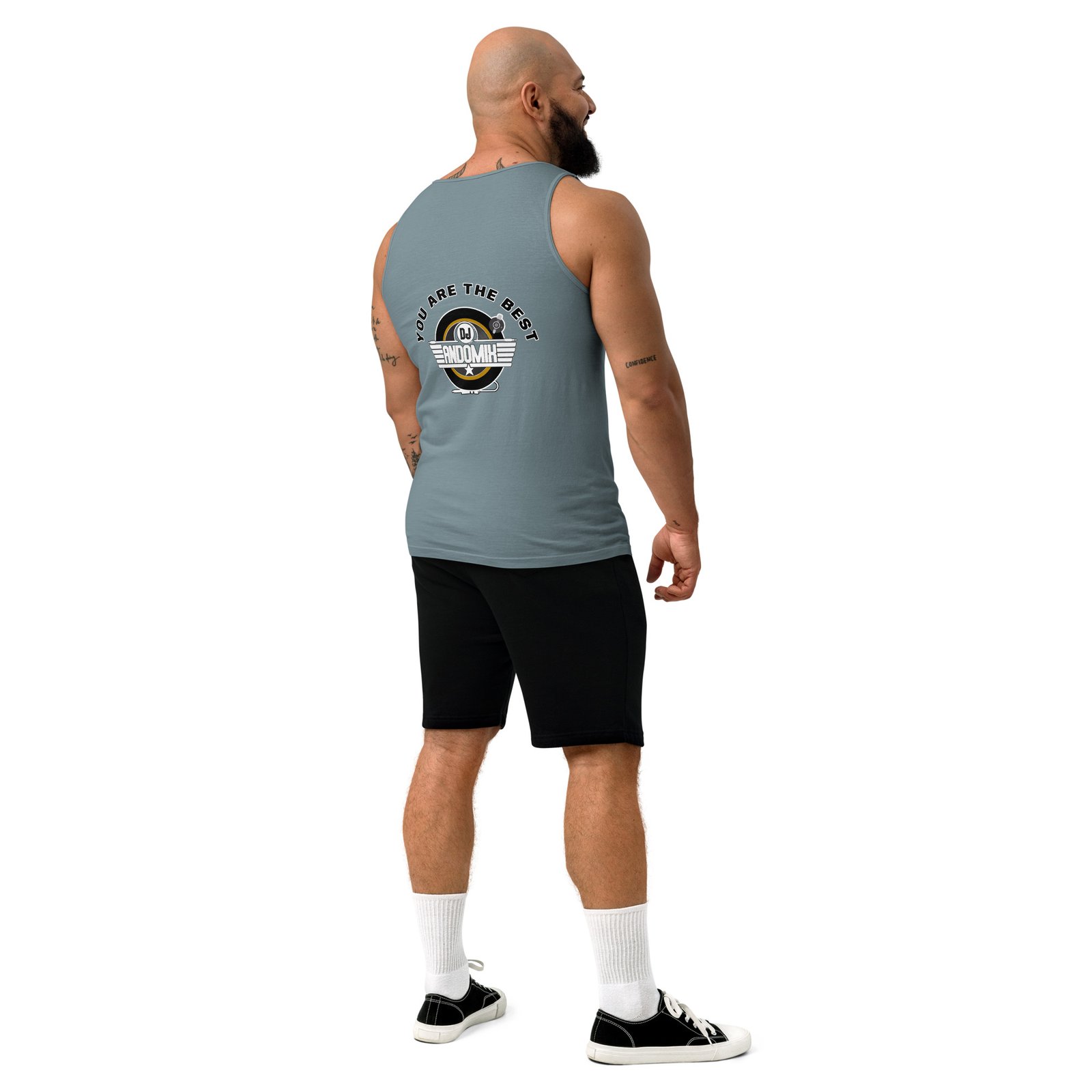 Unisex garment-dyed tank top - Image 17