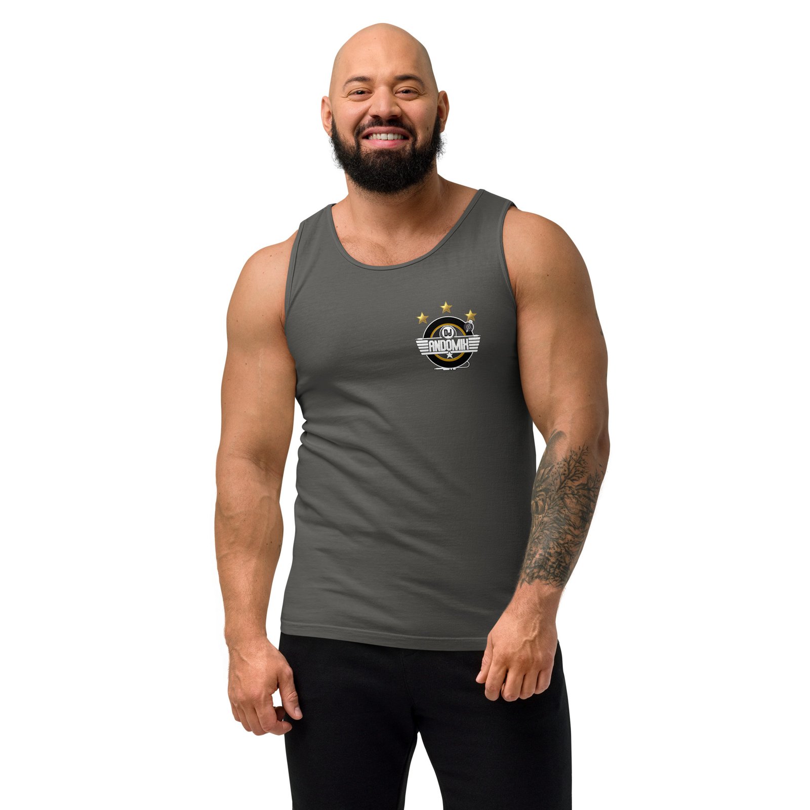 Unisex garment-dyed tank top - Image 6