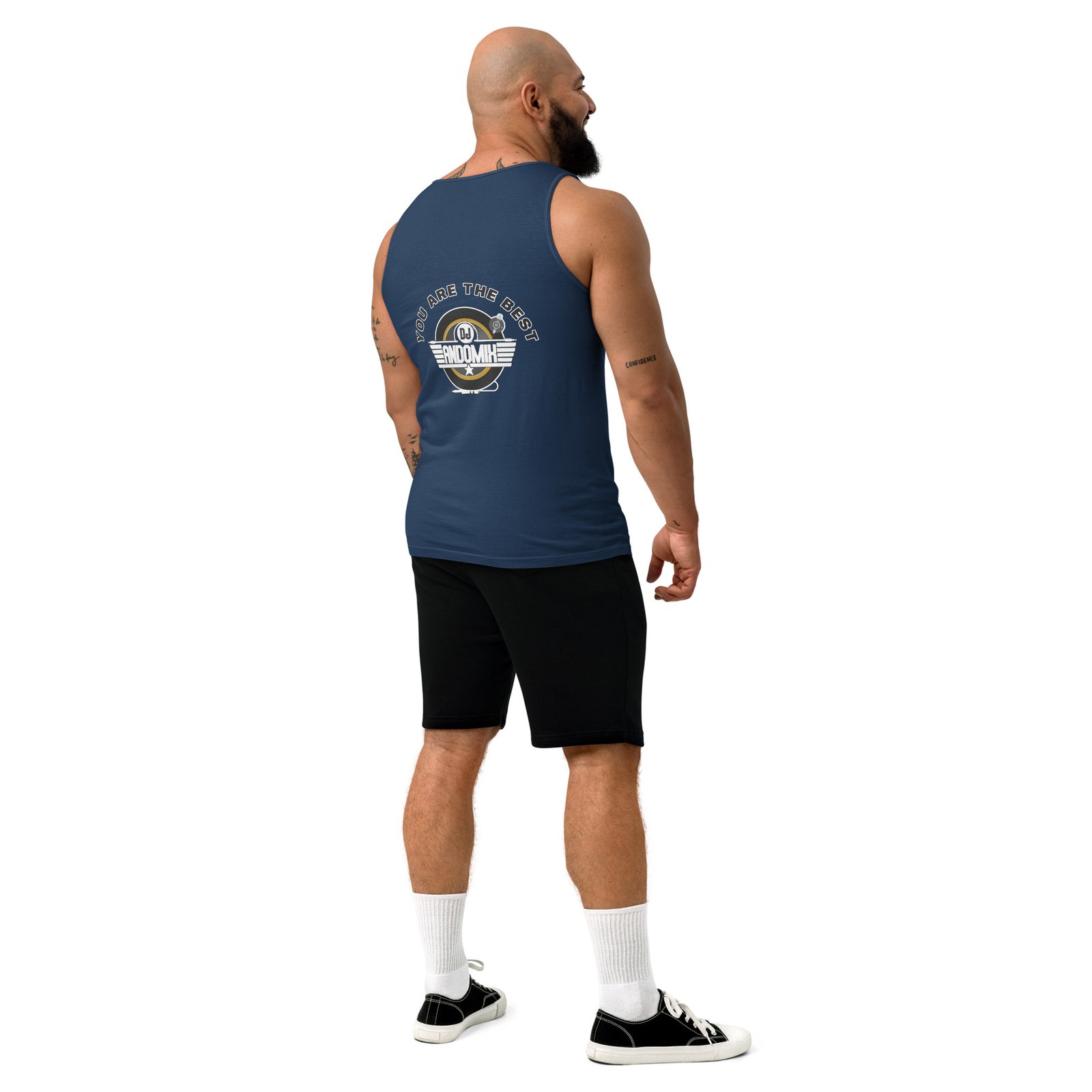 Unisex garment-dyed tank top - Image 3